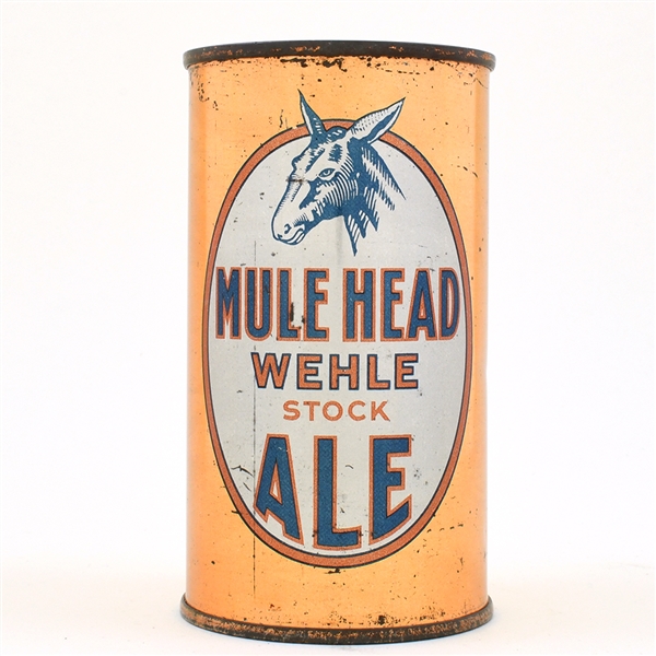 Mule Head Stock Ale Wehle Flat Top  ACTUAL 100-40 RARE NON-OI LIKELY BEST