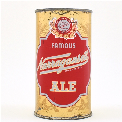 Narragansett Ale Flat Top KEGLINED 17A CODE 101-19