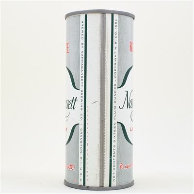 Narragansett Beer 16 Ounce Test Can UNLISTED RARE