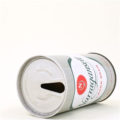 Narragansett Beer Pull Tab SOLID GREEN BORDER CCC 96-1