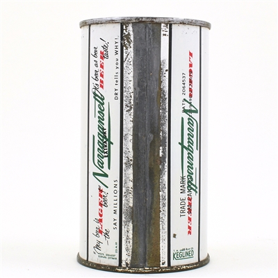 Narragansett-Rheingold Bank Lid Flat Top Overprint