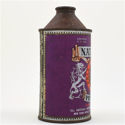 National Premium Beer Cone Top IRTP 175-1