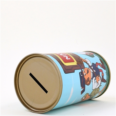 National Bohemian Beer Cartoon Bank Lid Pull Tab 97-5