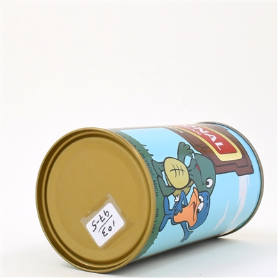 National Bohemian Beer Cartoon Bank Lid Pull Tab 97-5