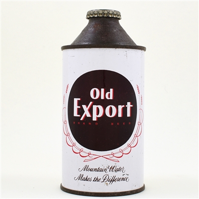 Old Export Beer Cone Top 176-13