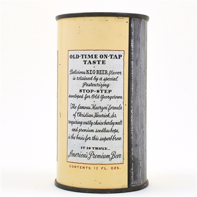 Old Georgetown Beer Flat Top 106-15