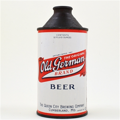 Old German Beer Cone Top 176-20