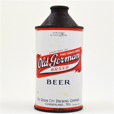 Old German Beer Cone Top 176-20