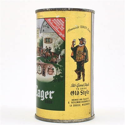 Old Style Lager Beer Flat Top 108-9 OUTSTANDING