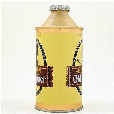 Old Topper Golden Ale Cone Top 178-8 MINTY