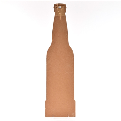 Progress Select Beer 1940s Die Cut Cardboard Sign