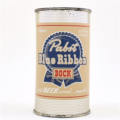 Pabst Blue Ribbon Bock Flat Top NEWARK 110-31 EXCELLENT