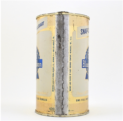 Pabst Blue Ribbon Quart Snap Cap MILWAUKEE 217-3