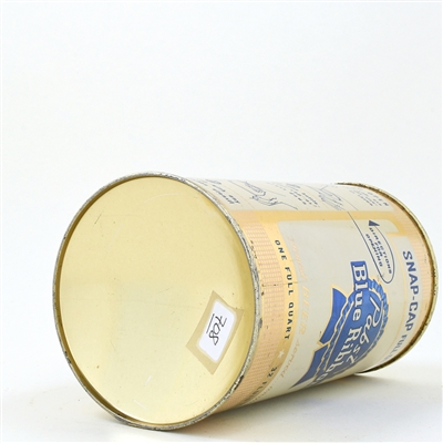 Pabst Blue Ribbon Quart Snap Cap MILWAUKEE 217-3
