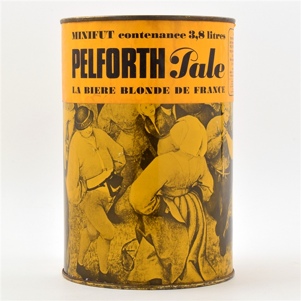 Pelforth Pale 4 Liter French Party Can RARE ORIGINAL