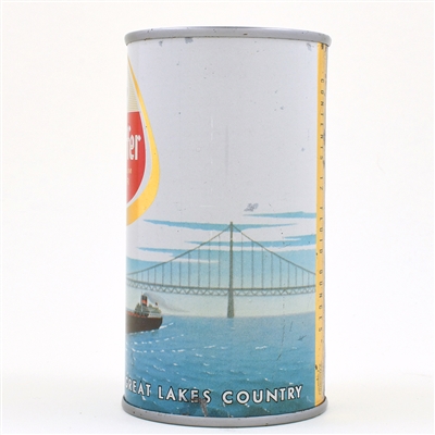 Pfeiffer Beer Scenic Series Flat Top GREAT LAKES FREIGHTER METALLIC 114-6
