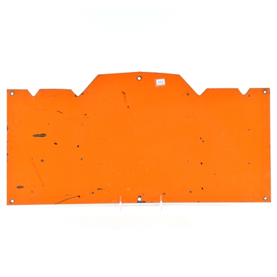 Rouses Point Bridge 1930s Porcelain Enamel Road Sign