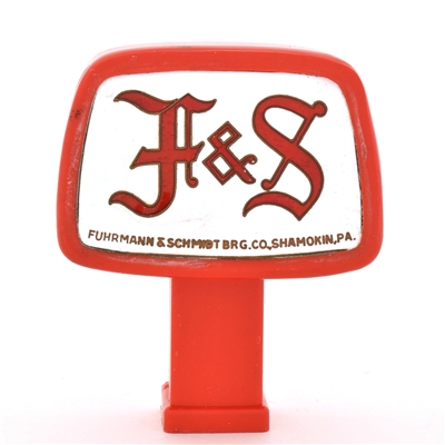 F and S 1940s Enameled Insert Plastic Tap Knob