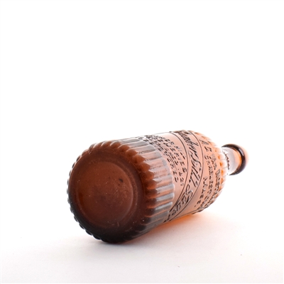Bunker Hill Lager Pre-Prohibition Fluted Embossed Blob Top Bottle