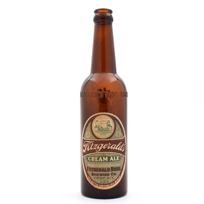 Fitzgeralds Cream Ale Pre-Pro Embossed Bottle CLEAN