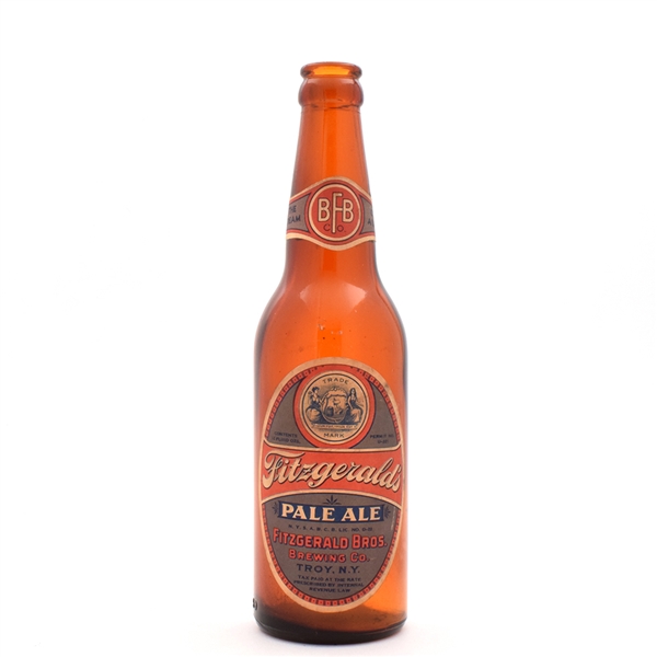 Fitzgeralds Pale Ale 1930s Bottle NEAR MINT