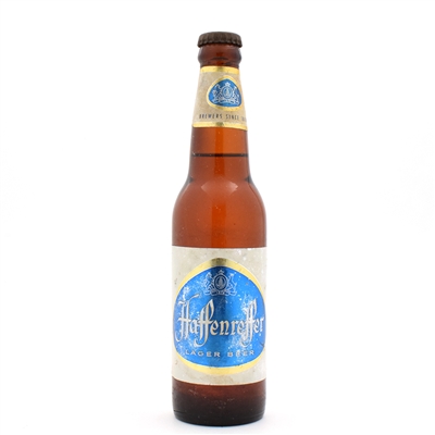 Haffenreffer Beer 1950s Bottle STILL FULL