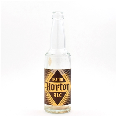 Horton Cream Ale 1930s Embossed Bottle