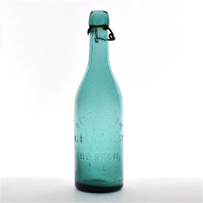 Leutz Bros Boston Pre-Pro Blob Top Bottle DARK AQUA