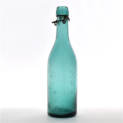 Leutz Bros Boston Pre-Pro Blob Top Bottle DARK AQUA