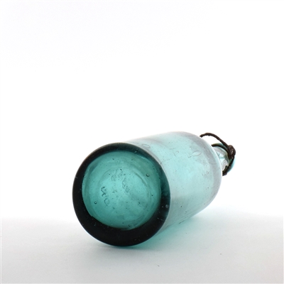 Leutz Bros Boston Pre-Pro Blob Top Bottle DARK AQUA