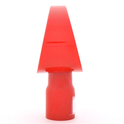 F and S 1950s 2-Sided Plastic Tap Knob CREAM