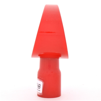 F and S 1950s 2-Sided Plastic Tap Knob CREAM
