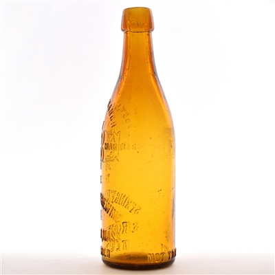 Springfield Brewing Co Pre-Prohibition Embossed Blob Top Bottle BOSTON BRANCH
