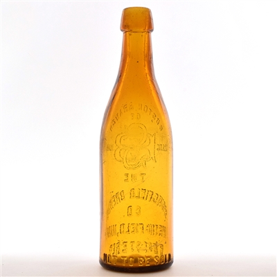 Springfield Brewing Co Pre-Prohibition Embossed Blob Top Bottle BOSTON BRANCH