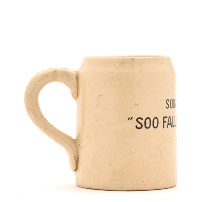 Soo Falls Brewery Canadian 1911 Souvenir Ceramic Mini Mug