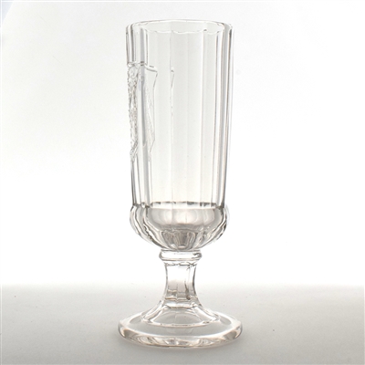 Terre Haute Anton Mayers Lager Beer Pre-Pro Fluted Embossed Goblet