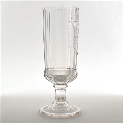 Terre Haute Anton Mayers Lager Beer Pre-Pro Fluted Embossed Goblet