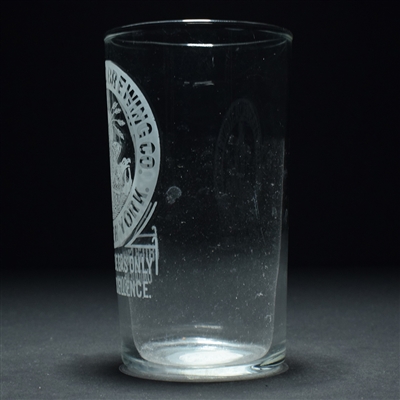 West End Brewing Co Etched Drinking Glass 2 of 2
