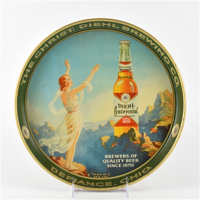 Diehl Centennial Beer 1930s Serving Tray