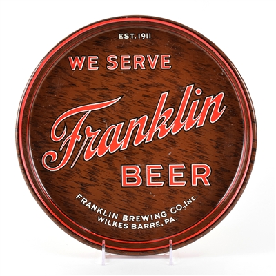 Franklin Beer 1940s Serving Tray