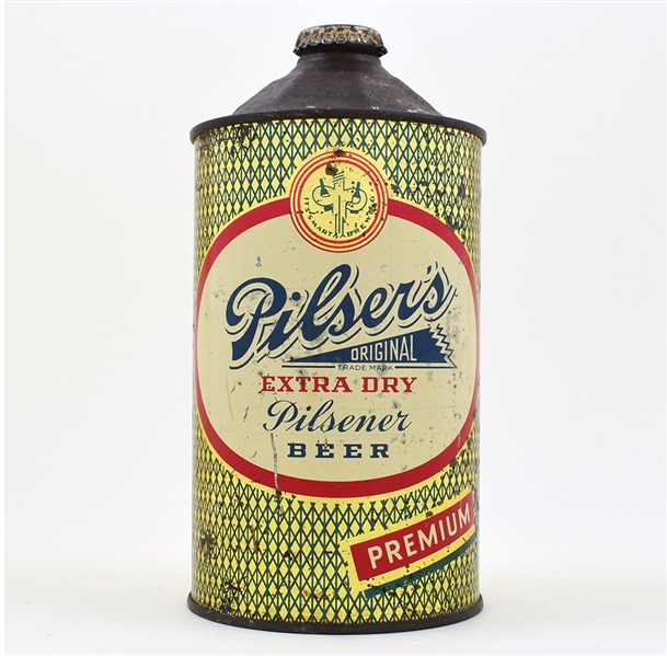 Pilsers Beer Quart Cone Top 217-9