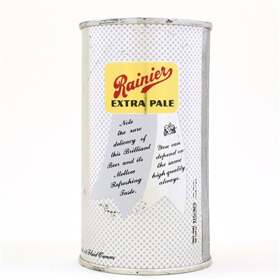 Rainier Extra Pale Beer Flat Top SICKS BREWING MALTING 118-12 MINTY