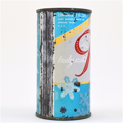Rainier Jubilee 11 Ounce Flat Top MORE LIFE Blue Metallic UNLISTED