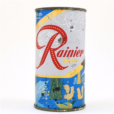 Rainier Jubilee 11 Ounce Flat Top NATURALLY LIGHT Blue Metallic UNLISTED