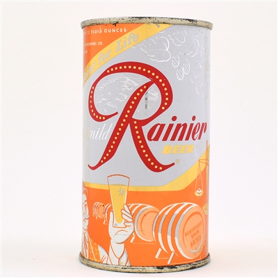 Rainier Jubilee Flat Top SPECIAL CARE Orange Metallic UNLISTED