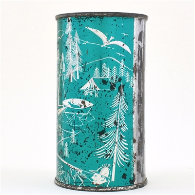 Rainier Jubilee Flat Top SPORTSMEN Turquoise Metallic UNLISTED