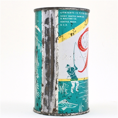Rainier Jubilee Flat Top SPORTSMEN Turquoise Metallic UNLISTED