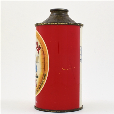 Red Fox Ale Cone Top 180-24 RARE CLEAN
