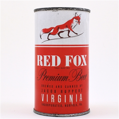 Red Fox Beer Flat Top RUPPERT NON-IRTP 119-24