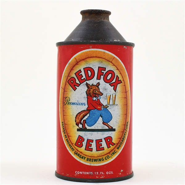 Red Fox Beer WITHDRAWN FREE BLUE MANDATORY L180-26 RARE